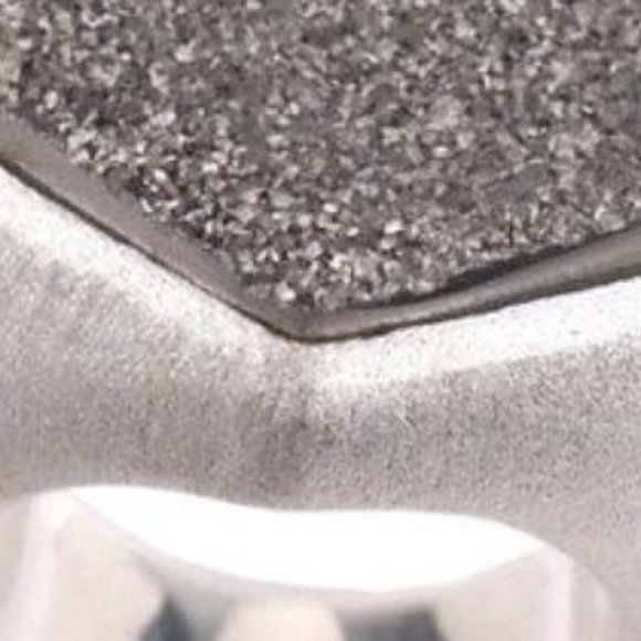 Arte d'Argento Sterling Drusy Quartz Ring 8 QVC - Picture 4 of 9